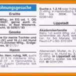 Atemberaubend 14 Wohnungsanzeige Vorlage