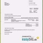 Atemberaubend 19 Rechnung Miete Muster