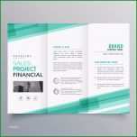 Atemberaubend Abstrakte Grüne Trifold Vorlage Broschüre Design