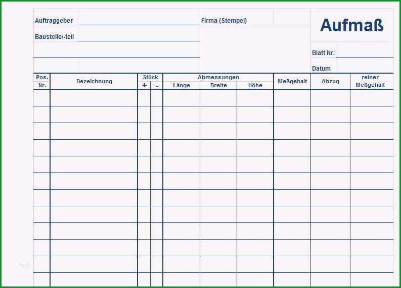 aufmas vorlage pdf beste link
