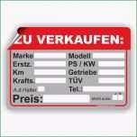 Atemberaubend Auto Zu Verkaufen Pkw Kfz Ps Kw Marke Modell TÜv Aufkleber