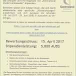 Atemberaubend Bewerbung Stipendium Muster
