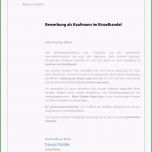 Atemberaubend Bewerbungsanschreiben Einzelhandelskaufmann Anschreiben