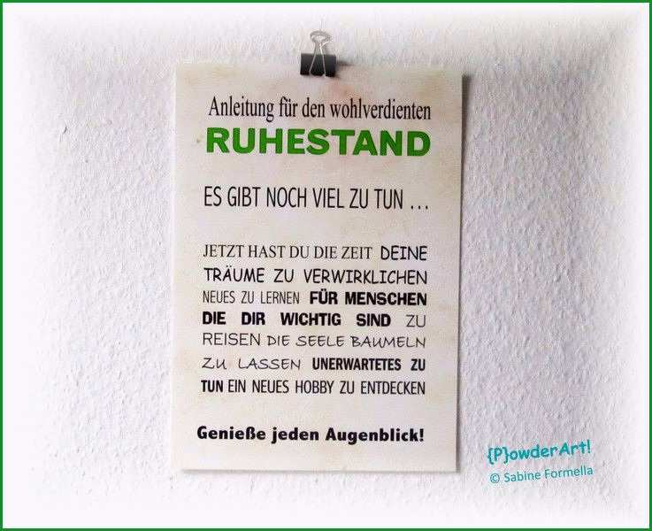 Atemberaubend Bild Anleitung Für Den Ruhestand No 1