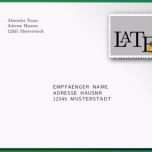 Atemberaubend Briefumschlag Adresse Vorlage Liveable 14 Din 5008 Vorlage