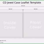 Atemberaubend Cd Booklet Vorlage Erstaunlich Cd Template Jewel Case