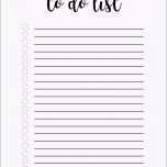 Atemberaubend Creative to Do List Vorlage Einzigartig 8 5 11 Printable