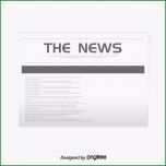 Atemberaubend пустой газеты материал вектор газета газеты материал