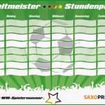 Atemberaubend Dein Trendiger Stundenplan Zum Ausdrucken Saxoprint