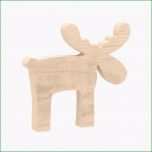 Atemberaubend Elch Aus Holz Natur