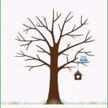Atemberaubend Fingerabdruck Baum Vorlage &amp; andere Motive Kostenlos Zum
