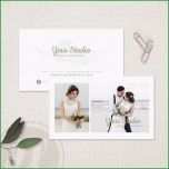 Atemberaubend Fotografie Visitenkarte Aquarell Visitenkarte Vorlage