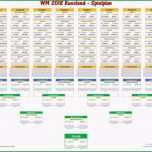 Atemberaubend Fußball Aufstellung Vorlage Excel Süß Wm 2018 Spielplan