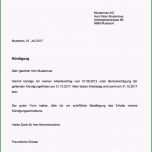 Atemberaubend Kundigung Arbeitsvertrag Durch Arbeitnehmer Vorlage