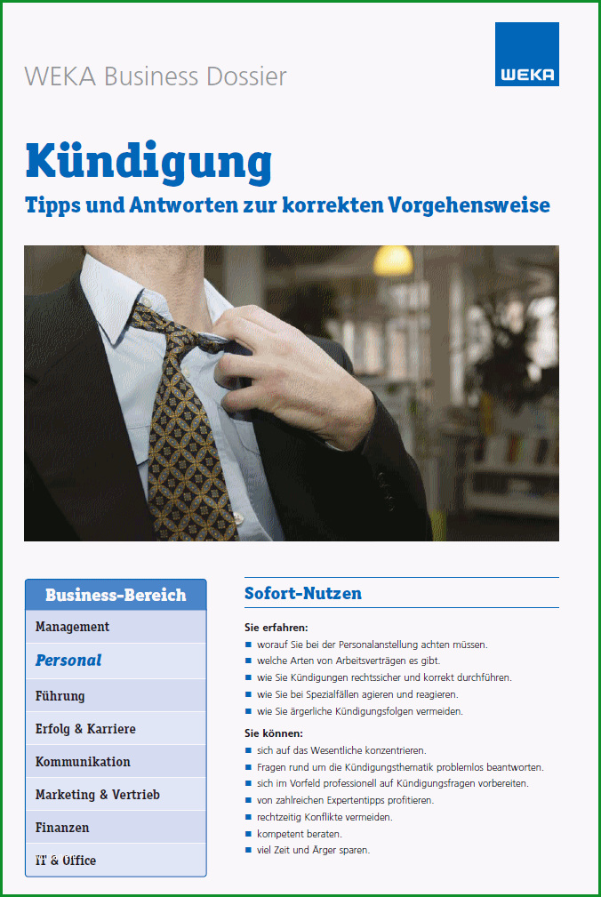 163 Vorgehensweise Kuendigung