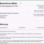 Atemberaubend Mahnung Schreiben Vorlage Pdf Generator Download Chip