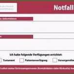 Atemberaubend Notfallkarte