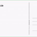 Atemberaubend Postkarten Vorlagen Für Rückseite