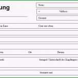 Atemberaubend Quittungsvorlage &amp; Quittungsvordruck Zum Quittung Schreiben