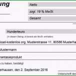 Atemberaubend Quittungsvorlage Kostenlos – Gratis Download Für Word