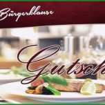 Atemberaubend Restaurant Gutschein Vorlage