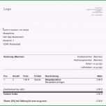 Atemberaubend Vorlagen &amp; Muster Für Rechnungen Kleingewerbe Rechnung