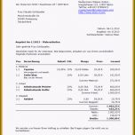 Außergewöhnlich 10 Schriftliches Angebot Vorlage