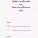 Außergewöhnlich 20 Praktikum Deckblatt Vorlage Word