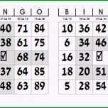 Außergewöhnlich Bingo