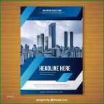 Außergewöhnlich Blaue Flyer Design Vorlage