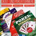 Außergewöhnlich Flyer Vorlagen Für Skat Und Pokerturniere