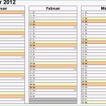 Außergewöhnlich Kalender 2012 Zum Ausdrucken Excel Vorlagen In 11