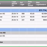 Außergewöhnlich Kostenlose Excel Inventar Vorlagen