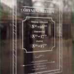 Außergewöhnlich Öffnungszeiten Vorlagen Für Schild &amp; Aushang