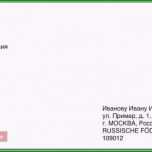 Außergewöhnlich Paket Beschriften Vorlage Ziemlich Brief Nach Russland