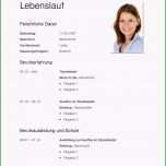 Außergewöhnlich Tabellarischer Lebenslauf Vorlage Kostenlos Download
