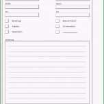 Außergewöhnlich Telefonnotiz