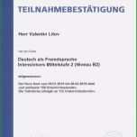 Außergewöhnlich Vorlage Teilnahmebescheinigung Schulung Schön Zertifikat