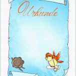 Außergewöhnlich Vorlage Urkunde Sport Wunderbar Schwimmzertifikat Vorlage