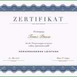 Außergewöhnlich Zertifikat Vorlage Kostenlos Word format