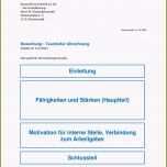 Ausgezeichnet 10 Innerbetriebliche Bewerbung Vorlage