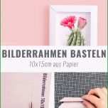 Ausgezeichnet 3d Bilderrahmen Basteln Aus Papier Ganz Ohne Kleben
