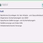 Ausgezeichnet Allgemeine Sicherheitsunterweisung Vorlage Wunderbar