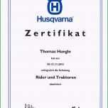 Ausgezeichnet Automower Schulungen – Zertifikate