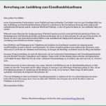 Ausgezeichnet Bewerbungsschreiben Ausbildung Industriekaufmann Vorlage