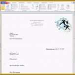 Ausgezeichnet Briefkopf Vorlage Word Kostenlos Am Besten 7