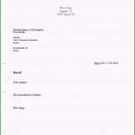 Ausgezeichnet Briefvorlage Word Download – Giga