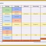 Ausgezeichnet Die Fabelhaften Wochenarbeitsplan Vorlage