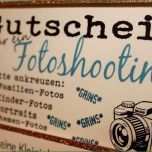 Ausgezeichnet Gutschein Fotoshooting Vorlage Fabelhaft Beart
