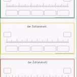 Ausgezeichnet Lernstübchen Zahlenstrahl Blankovorlagen 3
